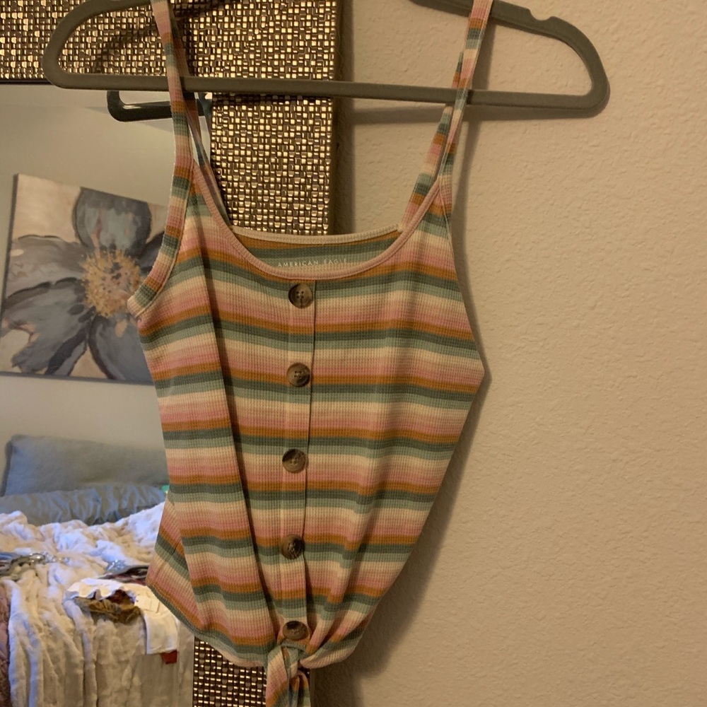 Colorful Striped Tank